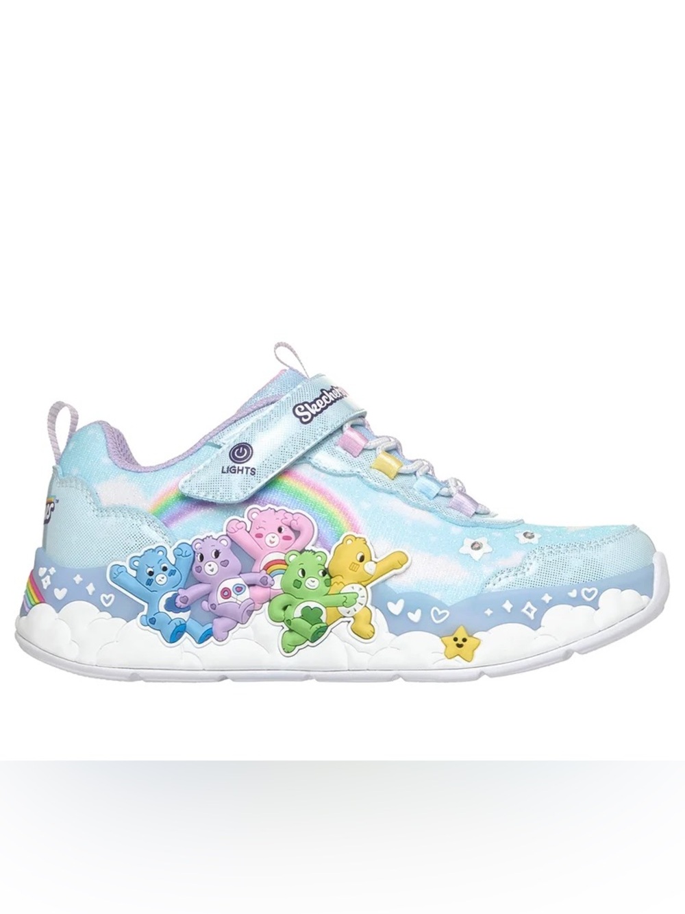 Skechers Lights Kids Care Bears: Hugs N Snugs Sneakers